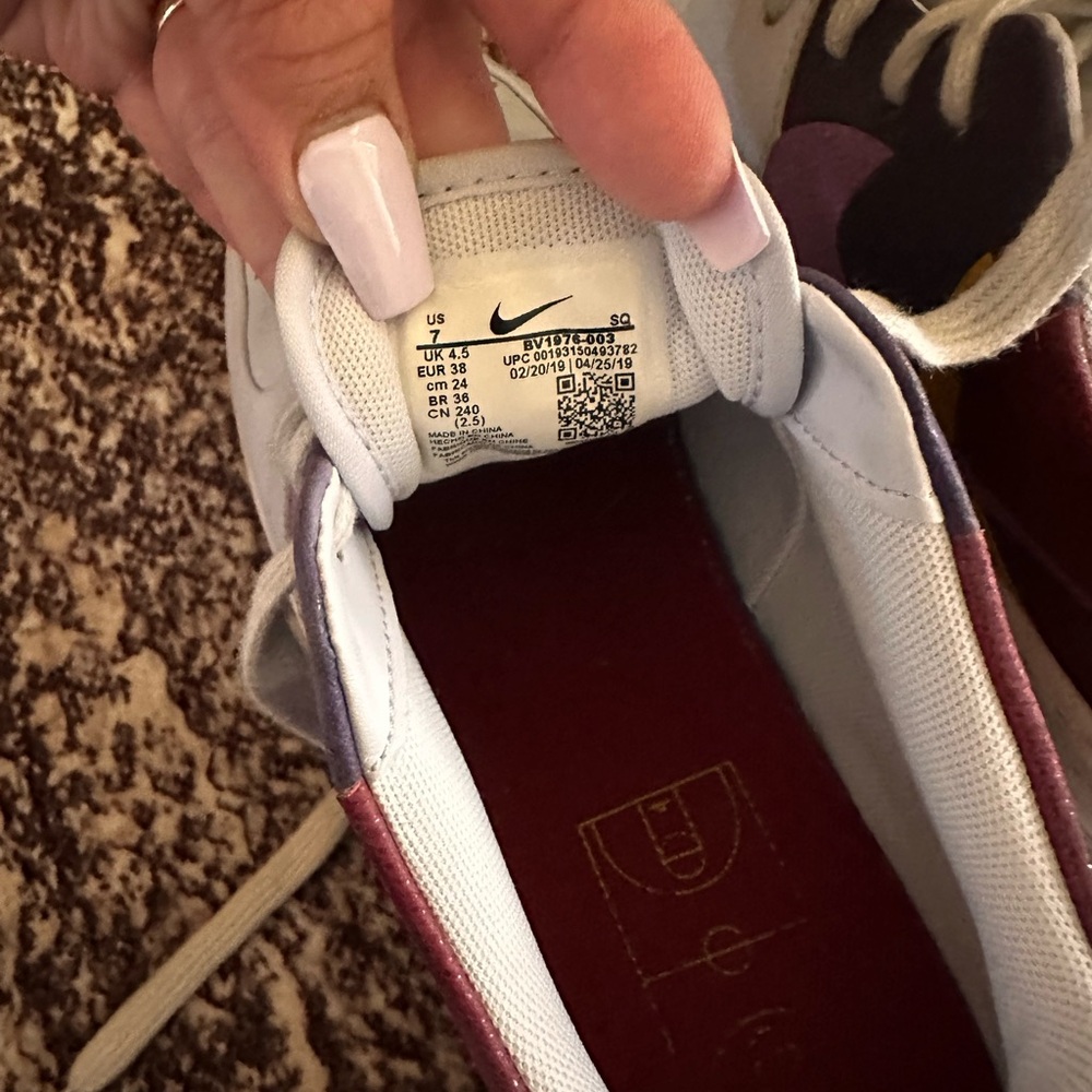 Nike | Air Force 1 Purple Lore Size 7 - Picture 9 of 12